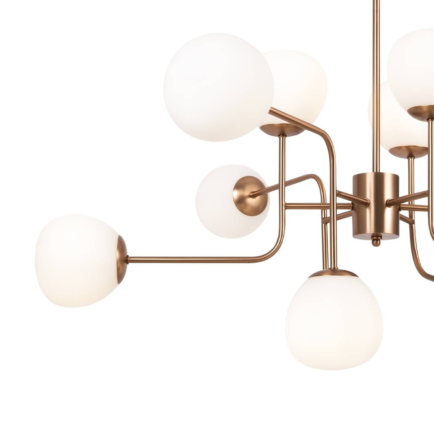 Люстра на штанге Maytoni Erich MOD221-PL-12-G