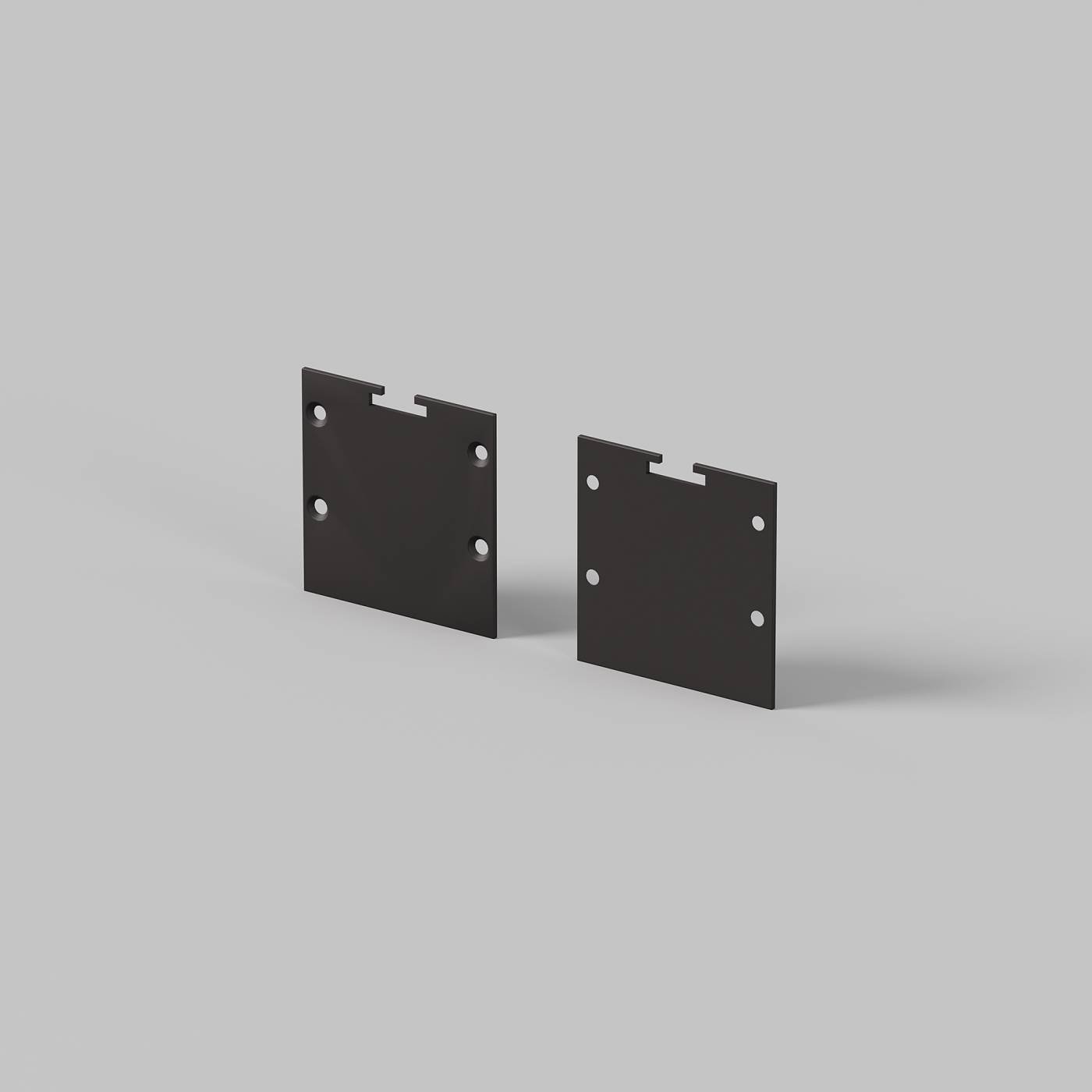 642038 Комплект заглушек (для профиля 35х35) 2 шт., Maytoni Накладной-подвесной профиль 642038