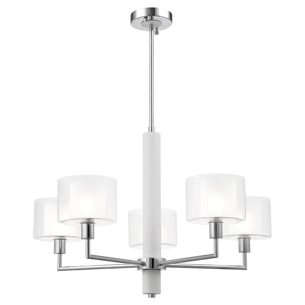 MAESTRO SP-PL5 CHROME Люстра на штанге Crystal Lux Maestro MAESTRO SP-PL5 CHROME