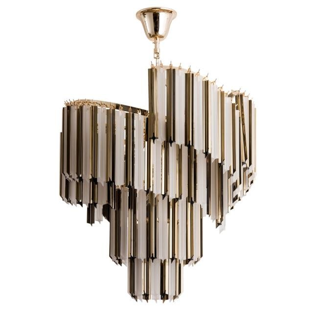 Подвесная хрустальная люстра Frizzante Divinare 1681/01 LM-9