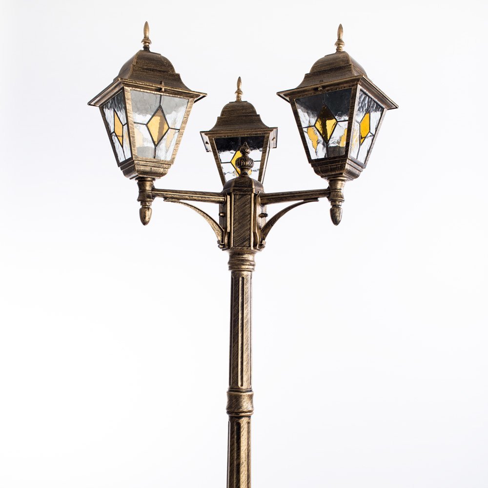 A1017PA-3BN Столб фонарный уличный Arte Lamp BERLIN A1017PA-3BN