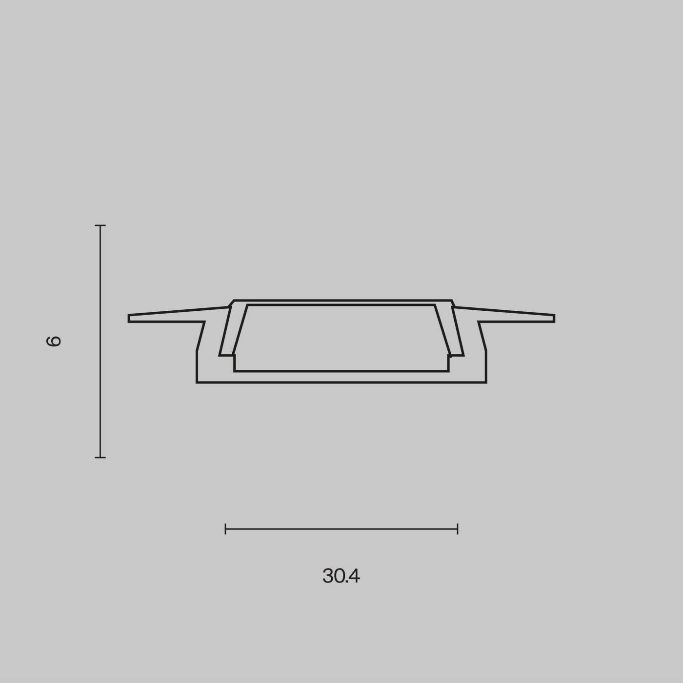 Профиль Maytoni ALM003S-2M