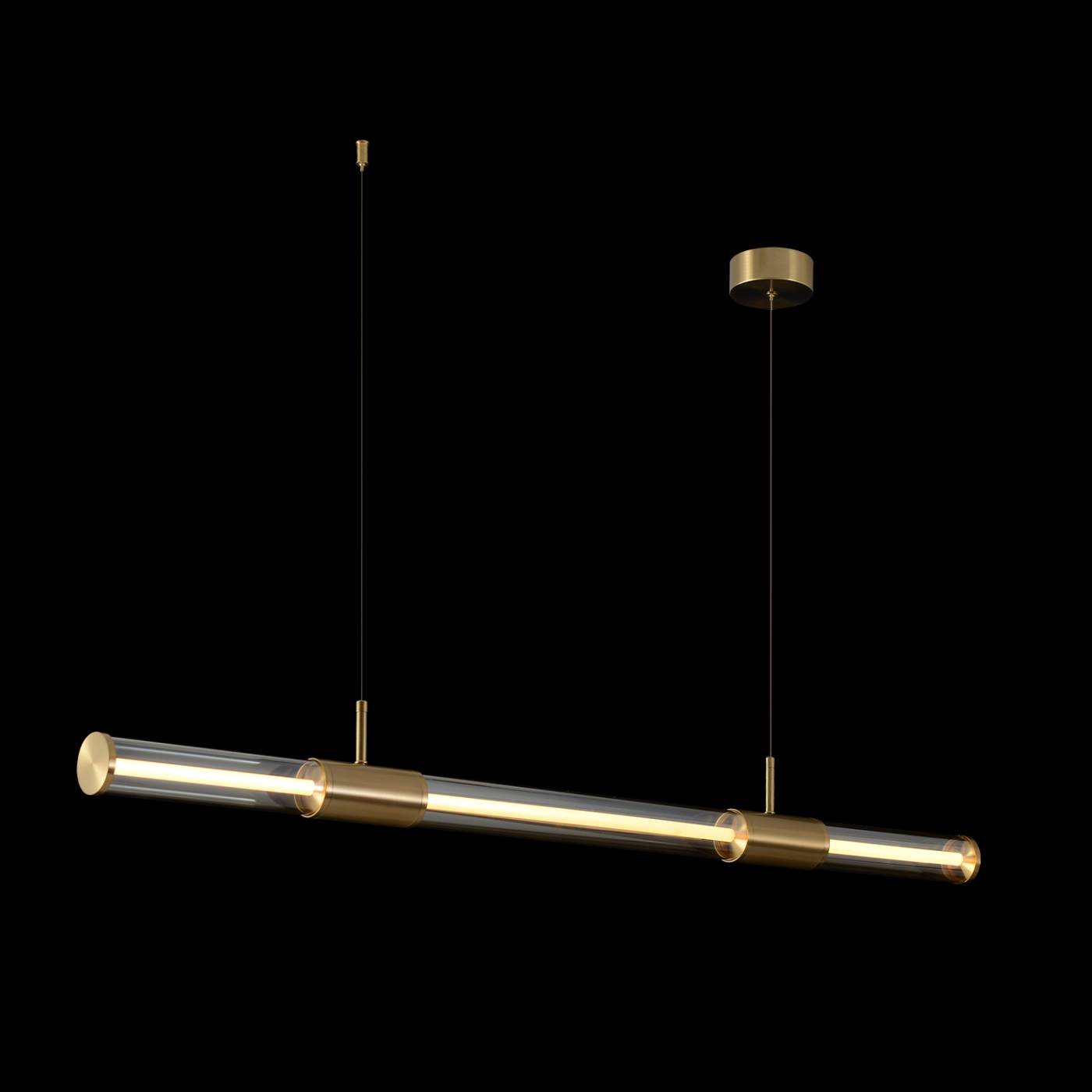 Светильник подвесной Crystal Lux Lineup LINEUP SP24W LED BRASS