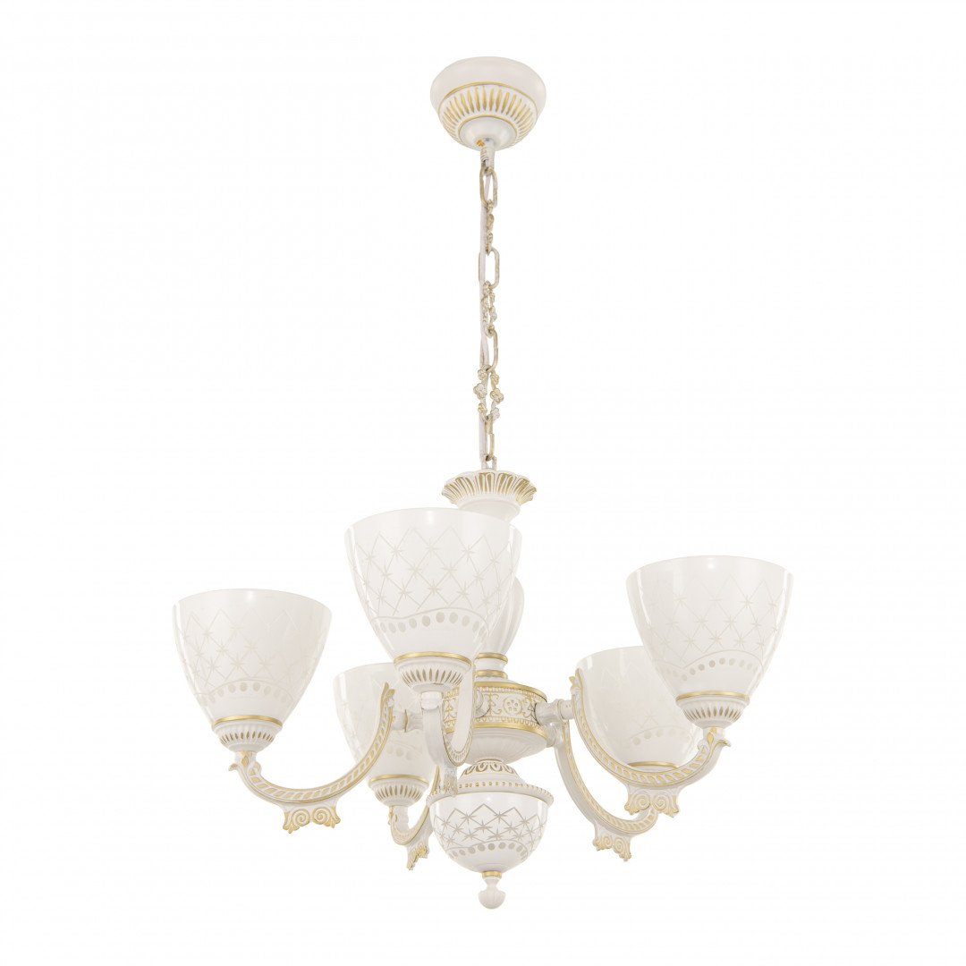 Подвесная люстра Arte Milano Am343837 343837/5 WT+G