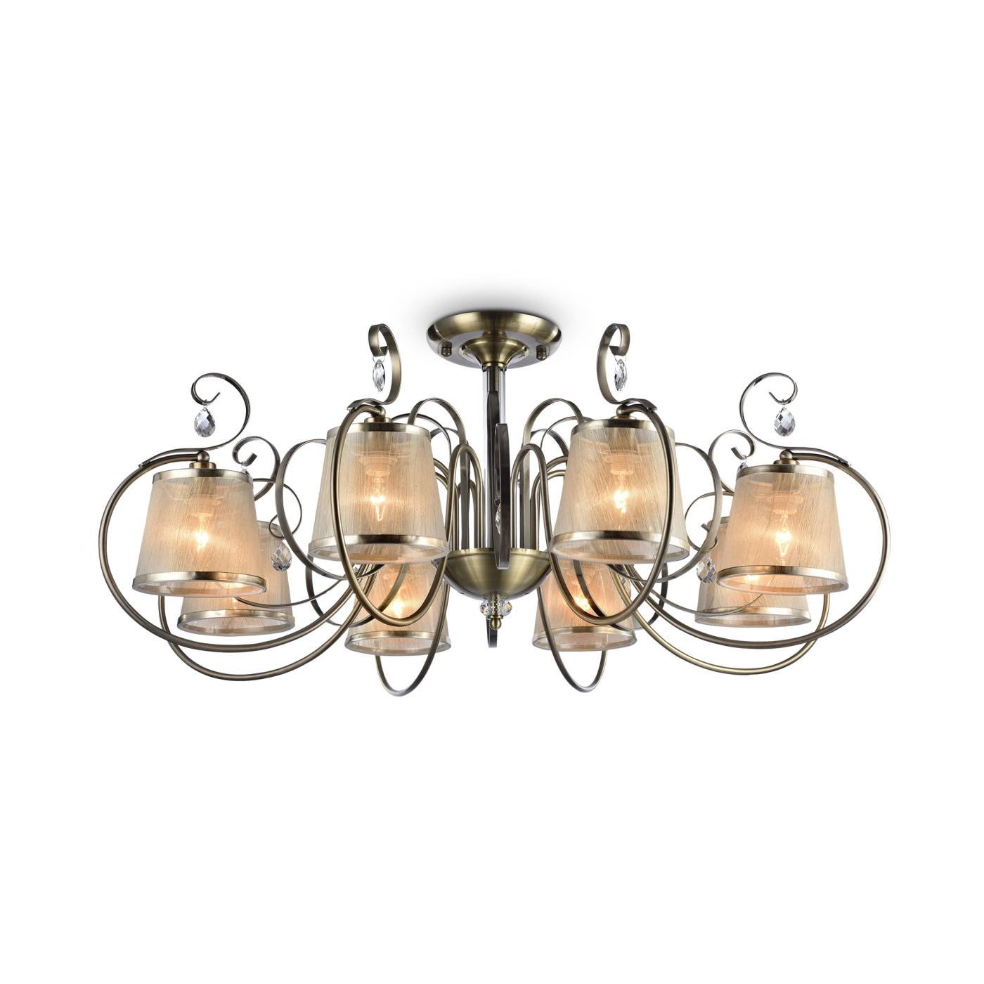 FR2020-CL-08-BZ Потолочная люстра Freya Simone FR2020-CL-08-BZ