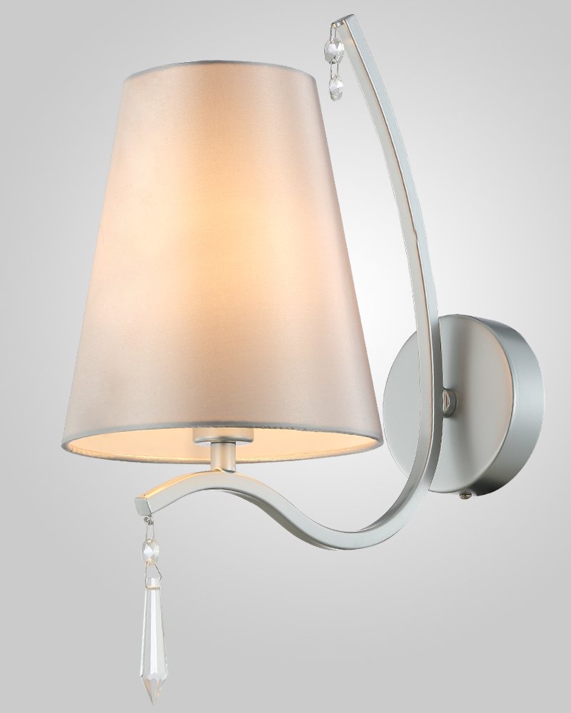 RENATA AP1 SILVER Настенное бра Crystal Lux Renata RENATA AP1 SILVER