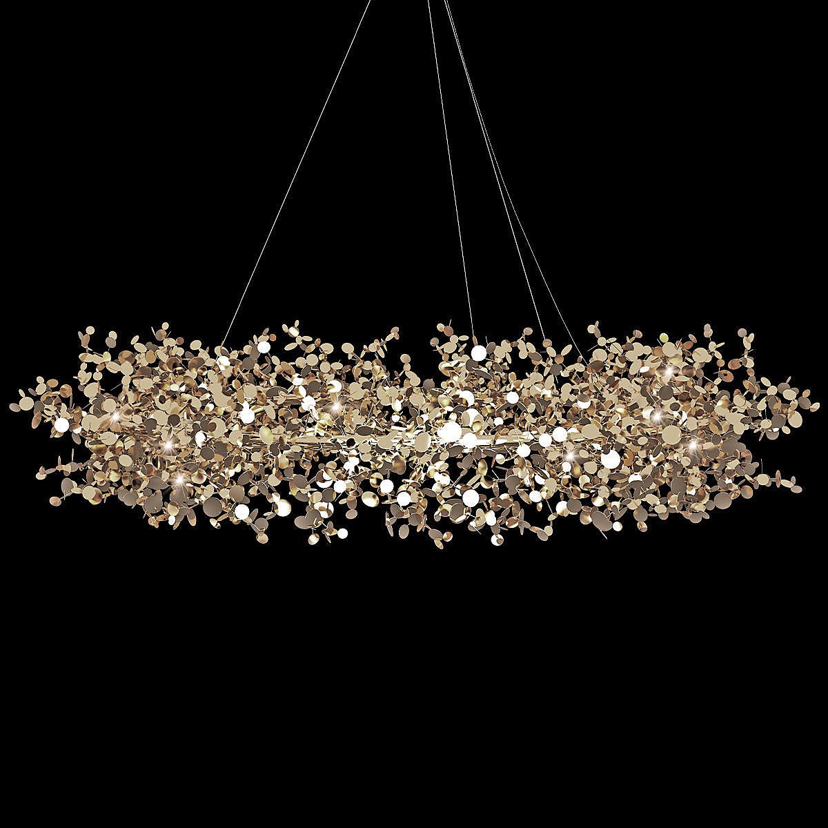 Подвесная люстра Loft It Spark 10101/1000 Gold