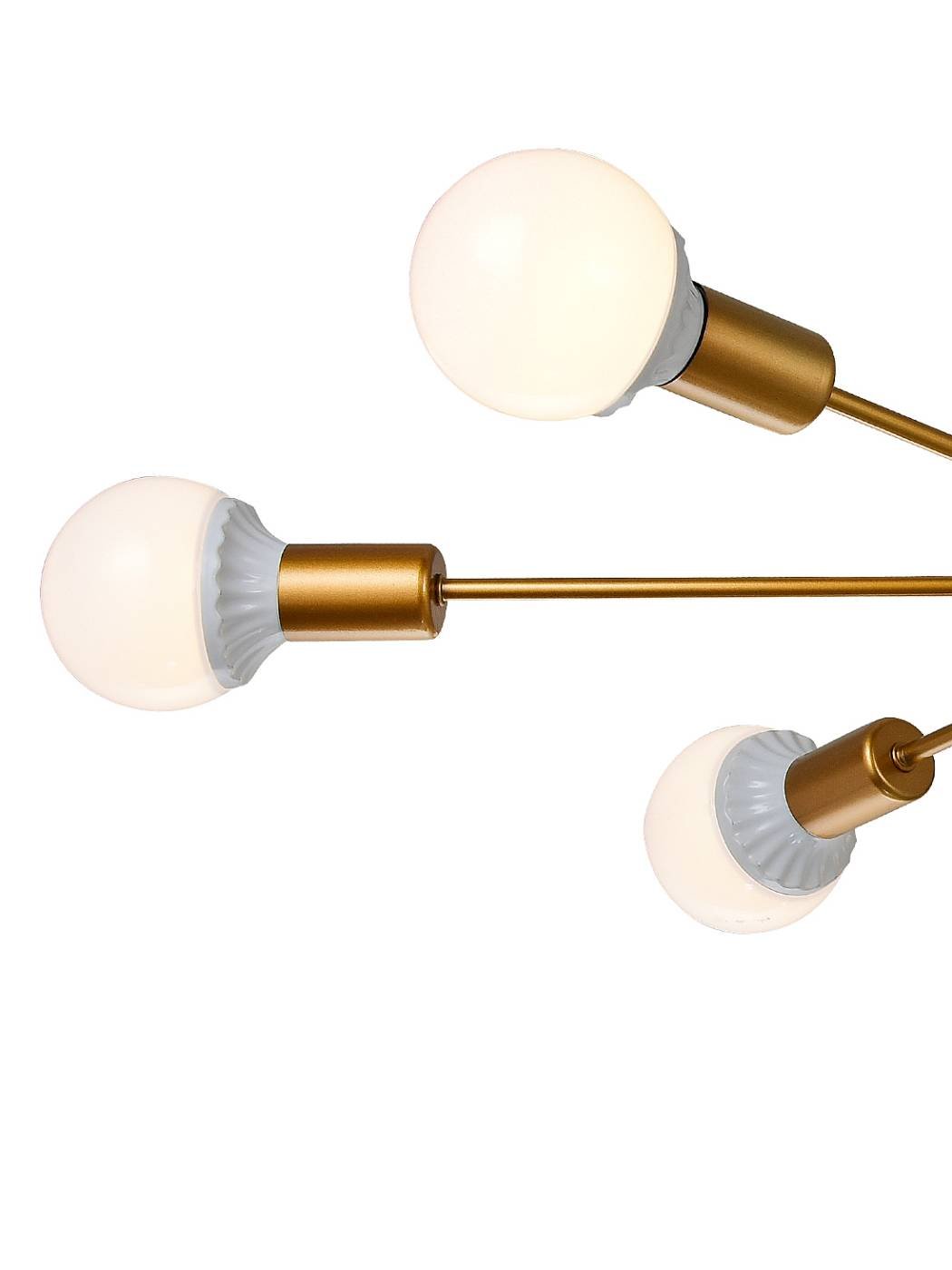 LOFT 75140/8C GOLD Потолочная люстра Natali Kovaltseva Loft LOFT 75140/8C GOLD