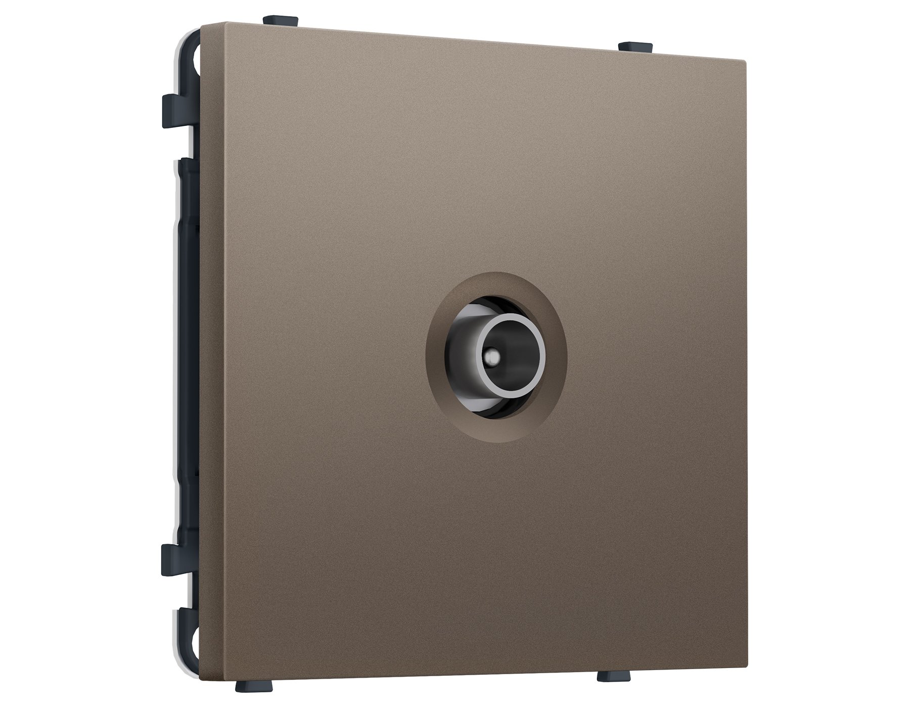 MS643030 MS643030 Комплект механизма TV розетки проходной SIGMA Темная бронза матовый 5-1000 MHz 4dB QUANT PRO (SP6430, PR211)