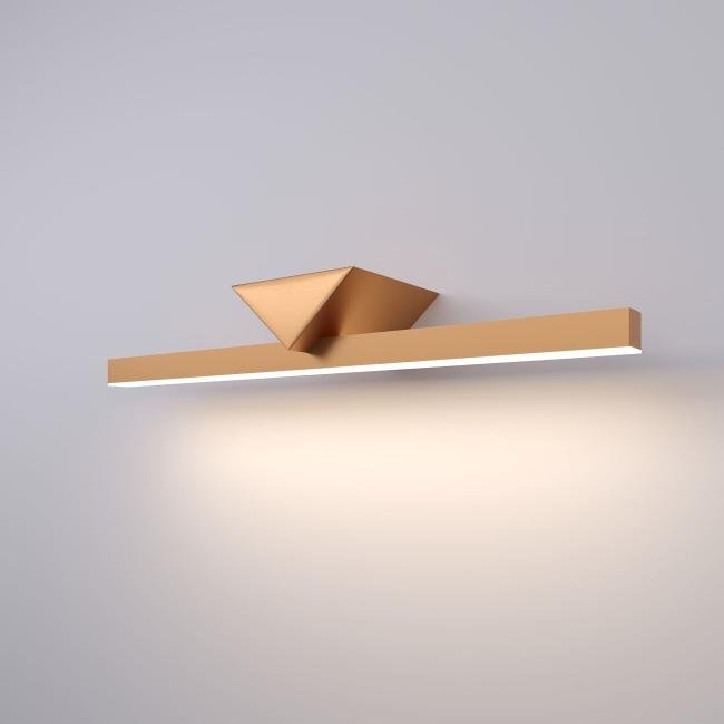 Настенный светильник Elektrostandard Delta Delta LED золото (40115/LED)