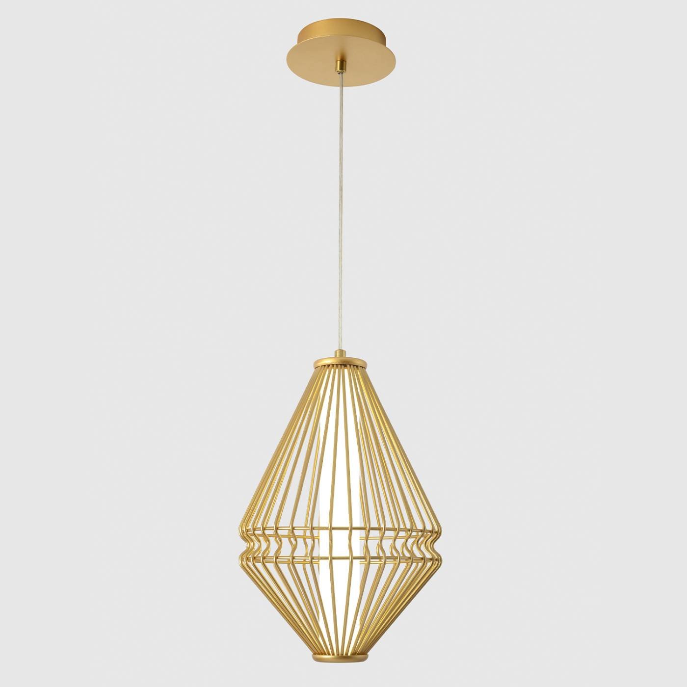 CUADRA SP18W LED GOLD Светильник подвесной Crystal Lux Cuadra CUADRA SP18W LED GOLD