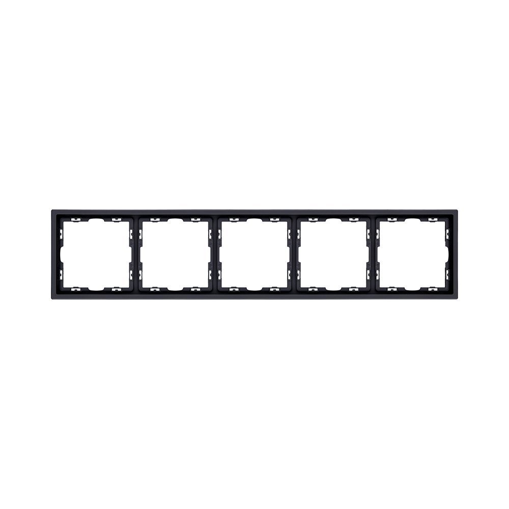 EC5BK Рамка 5-постовая, черный матовый Kollinger Eclipse EC5BK