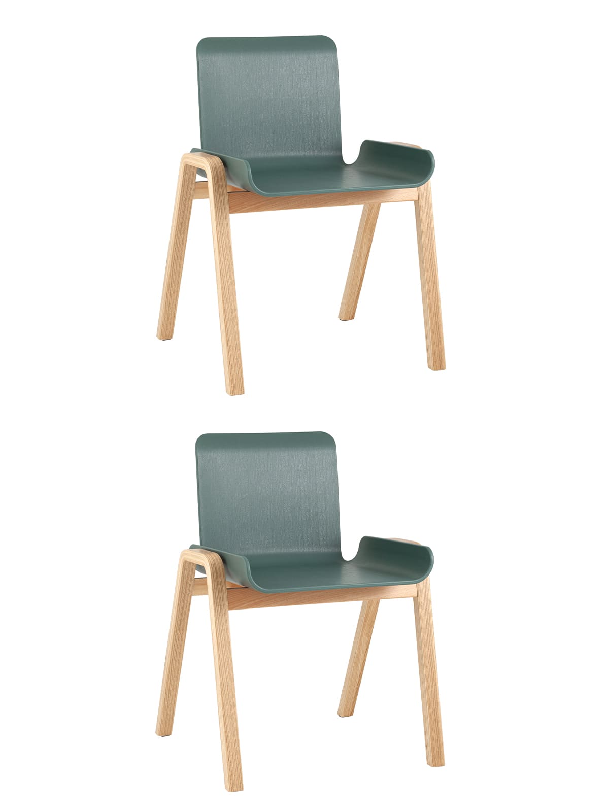 XH-8617 green X2 Комплект стульев Stool Group Harbour XH-8617 green X2