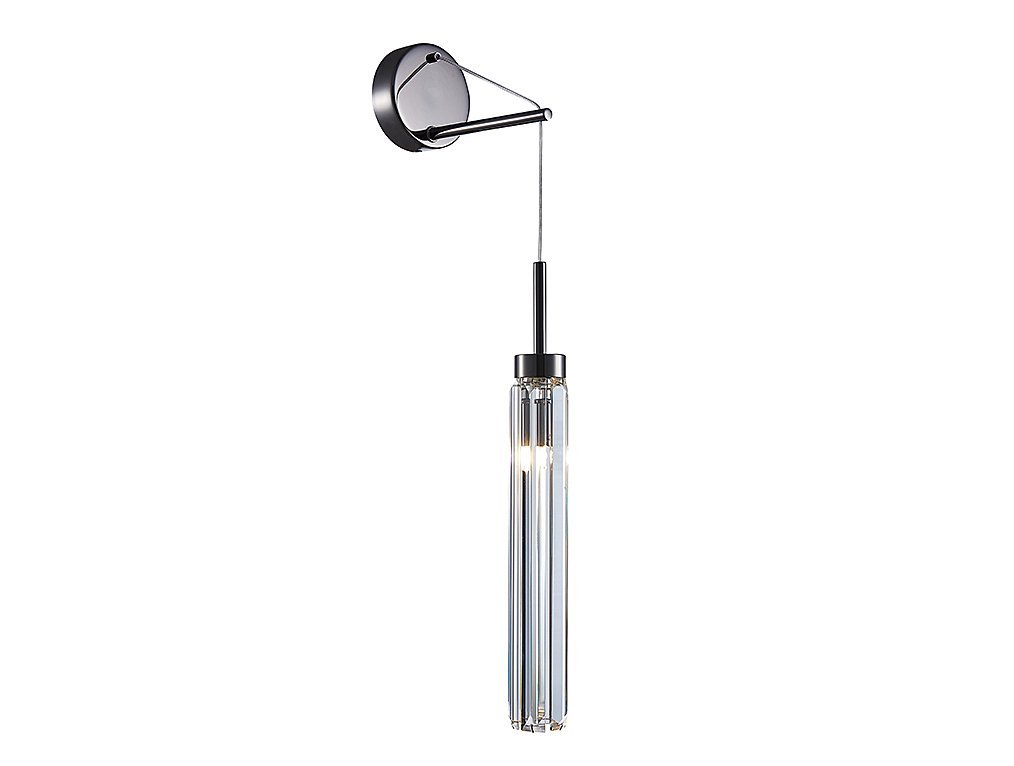 4521 L/A black glossy Настенное бра Newport 4520 4521 L/A black glossy