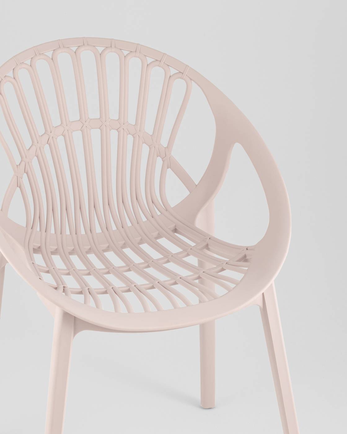 SL-7094 cream 90574 Стул пластиковый Stool Group Takeo SL-7094 cream 90574