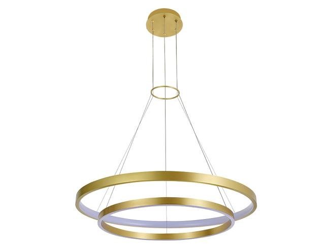 15109/S brass Подвесная люстра Newport Loren 15109/S brass