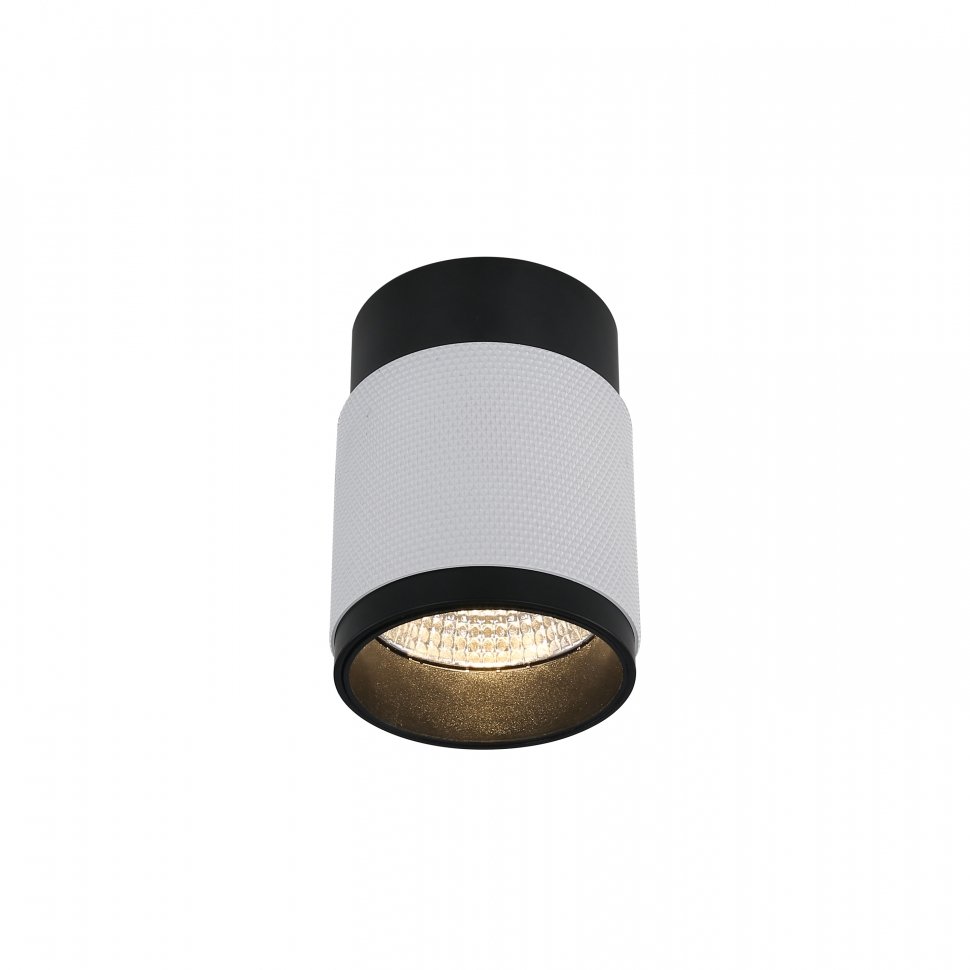Накладной светильник ILedex Delta 1955-10W-3000K-36 BK+WH