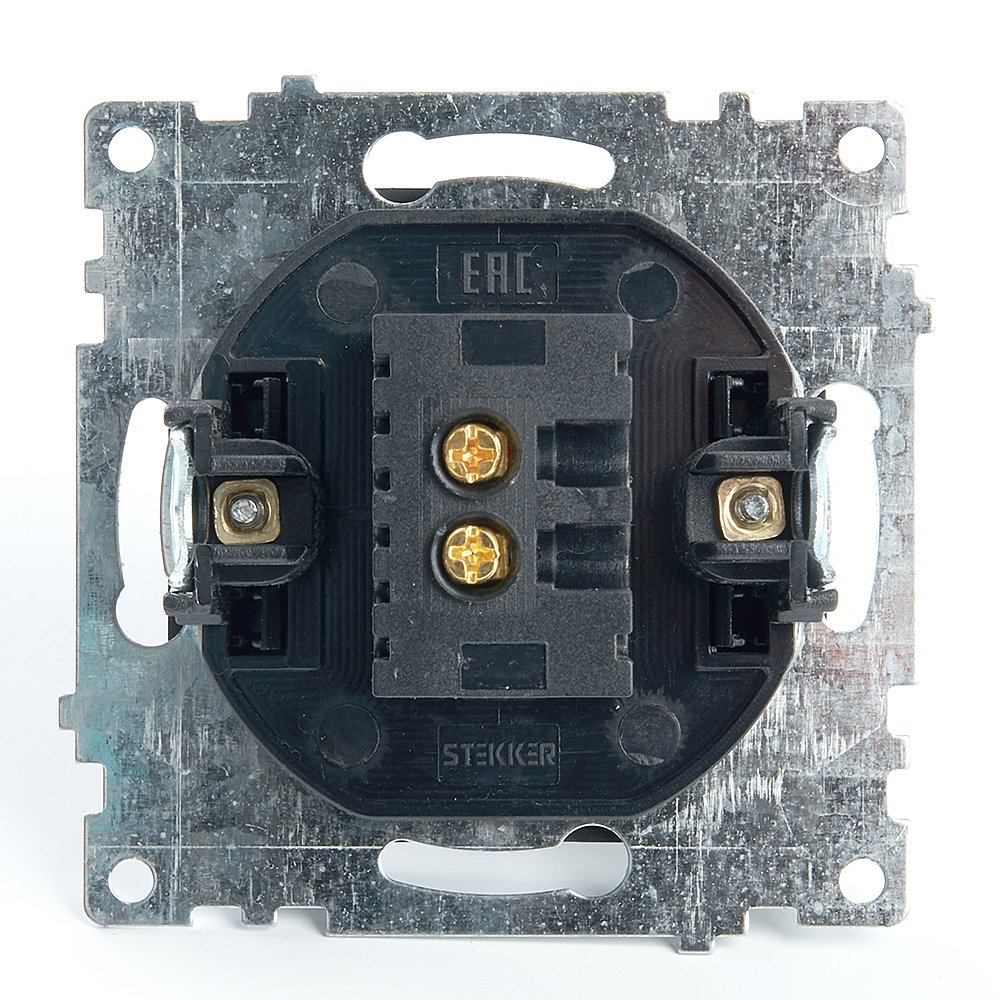 39616 Розетка USB 2-местная (механизм) Stekker Катрин 39616