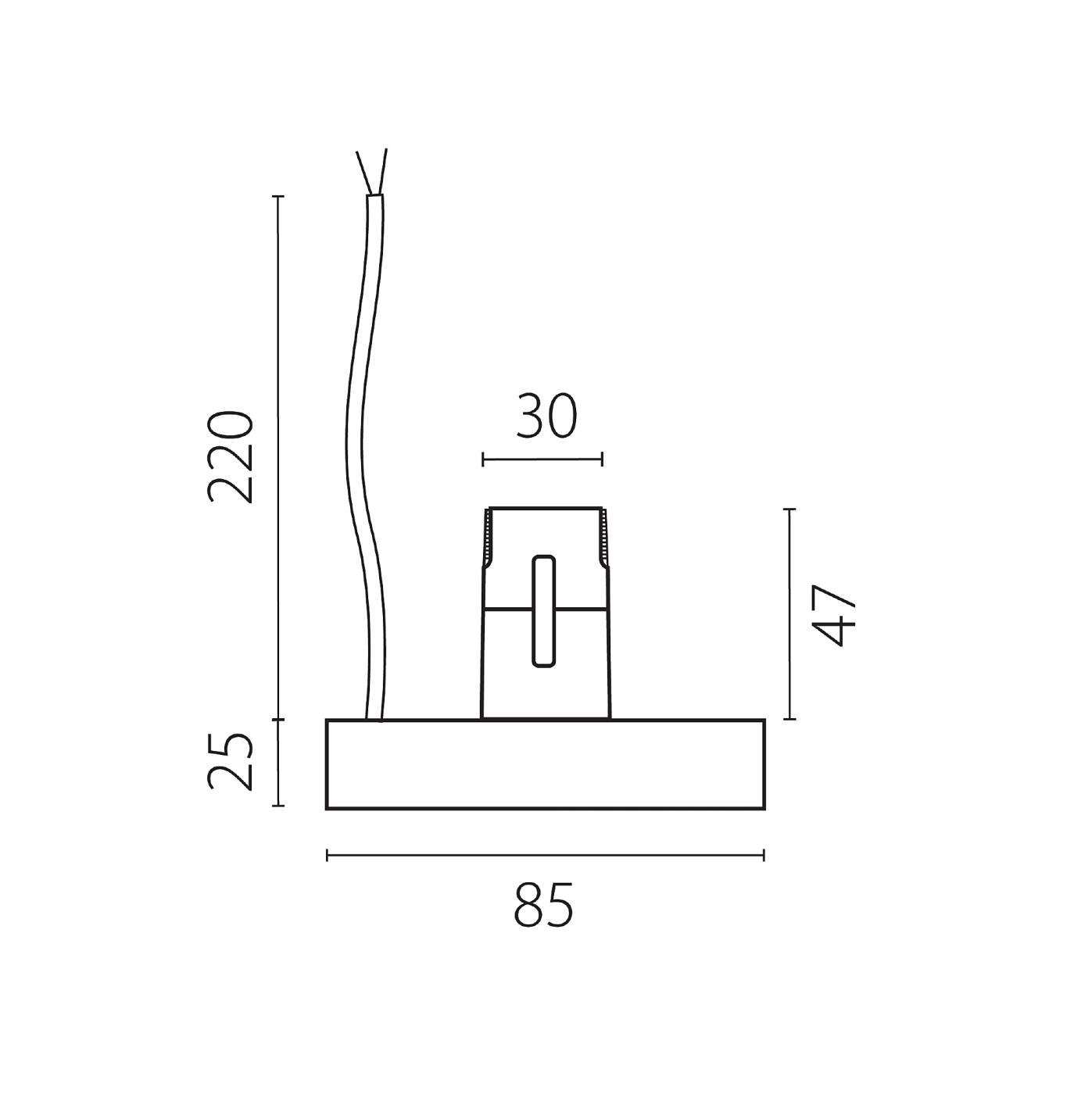 510227 Блок питания 48V на шинопровод к 210ххх/270ххх 200W Lightstar Due Hermes 510227
