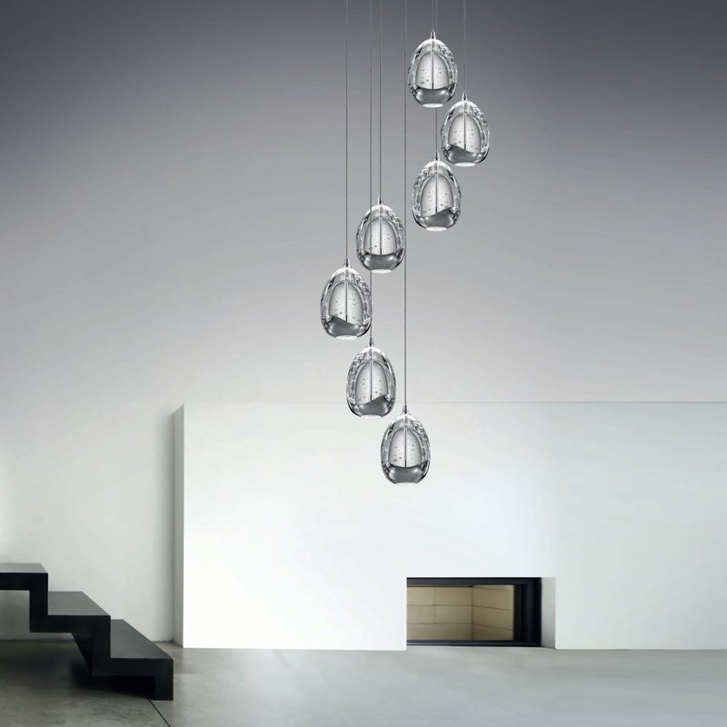 Люстра каскадная Delight Collection Terrene MD13003023-7A chrome