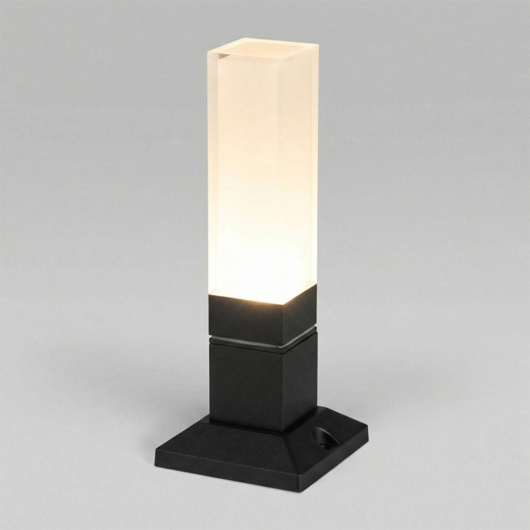 1536 TECHNO LED 3000K чёрный Наземный фонарь Techno Elektrostandard 1536 TECHNO LED 3000K чёрный