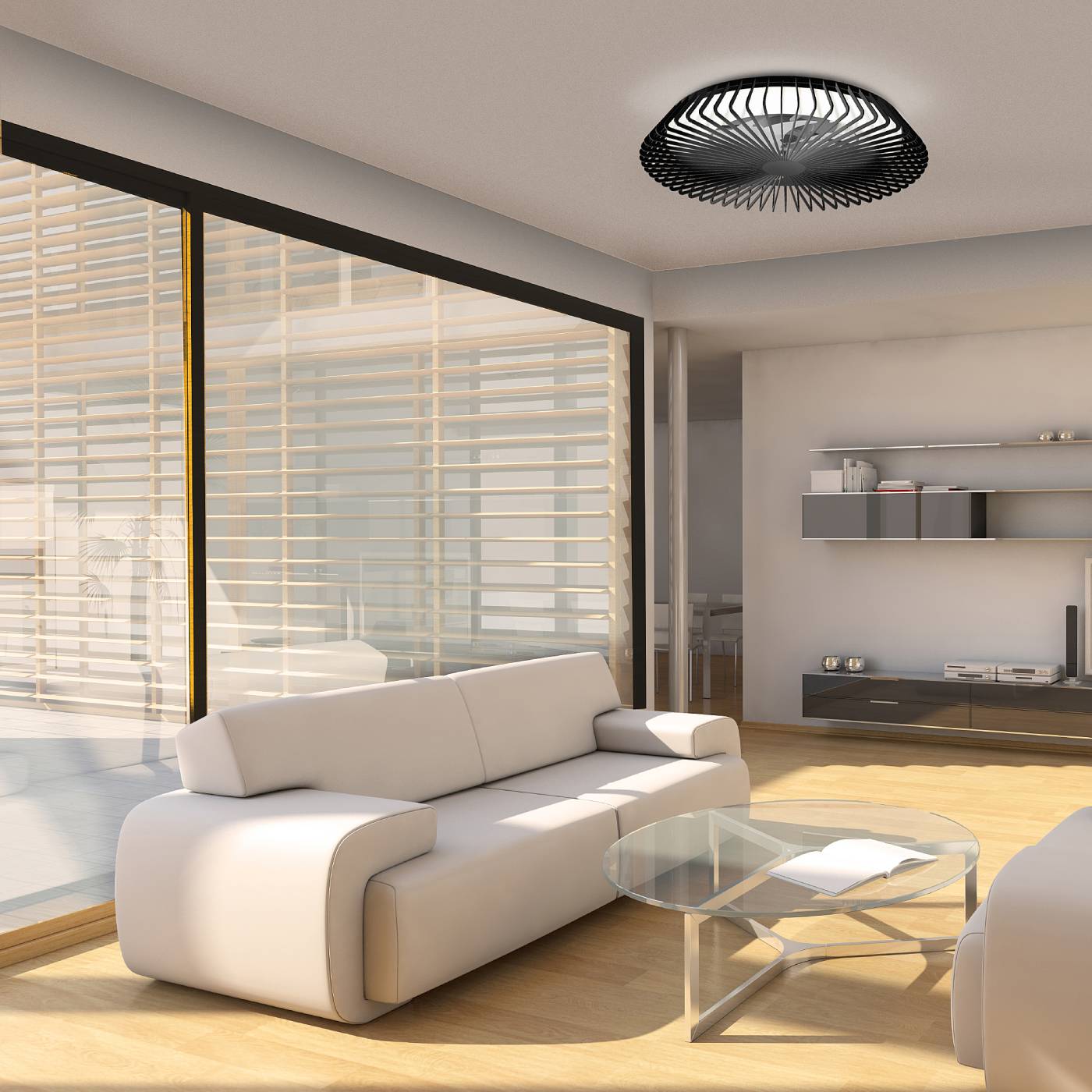 Потолочная люстра с пультом Himalaya Mantra 7121