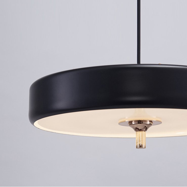 9187P black/gold Светильник подвесной Delight Collection Revolve 9187P black/gold