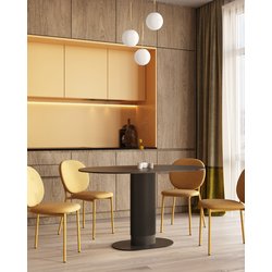 DR-20032C-1 NP URL57-10 Yellow-1 Обеденный стул Stool Group Pip DR-20032C-1 NP URL57-10 Yellow-1