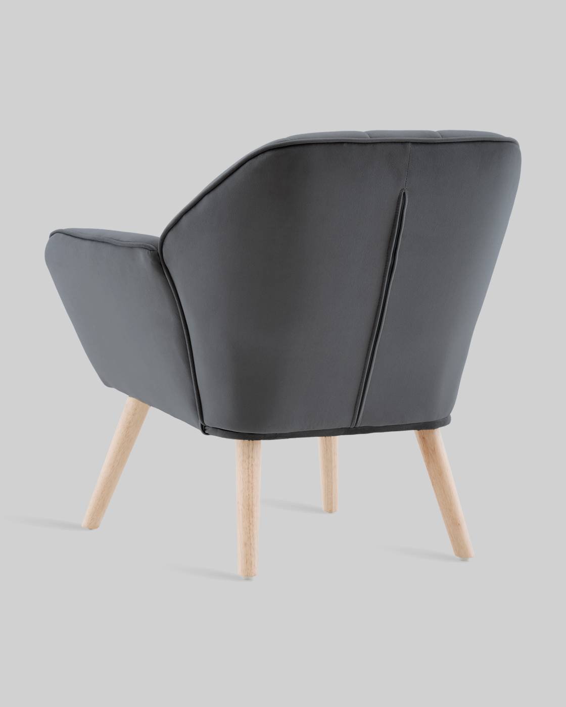 QH-2802K HLR-21 dark grey Кресло Stool Group Руди QH-2802K HLR-21 dark grey