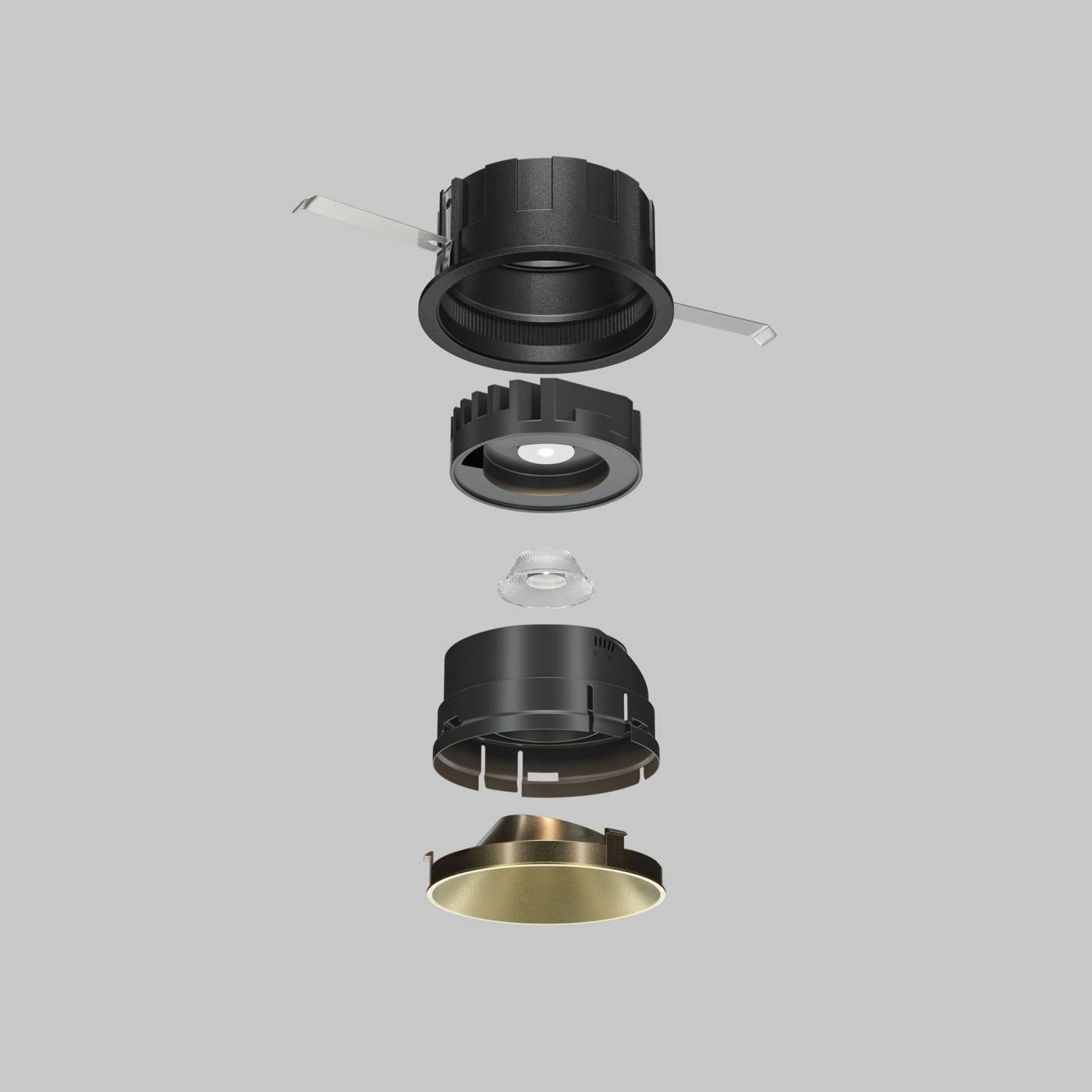 Ring057-10-MG Декоративная рамка-отражатель для серии Wise Maytoni Downlight Ring057-10-MG