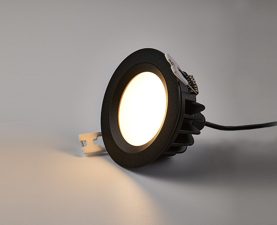 Встраиваемый светильник Italline IT08 IT08-8018 black 3000K