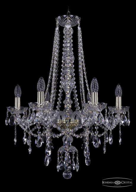 Подвесная хрустальная люстра 1415 Bohemia 1415/6/200/h-75 G