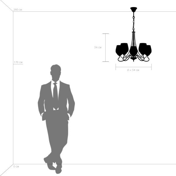734057 Подвесная люстра Lightstar Bolla 734057
