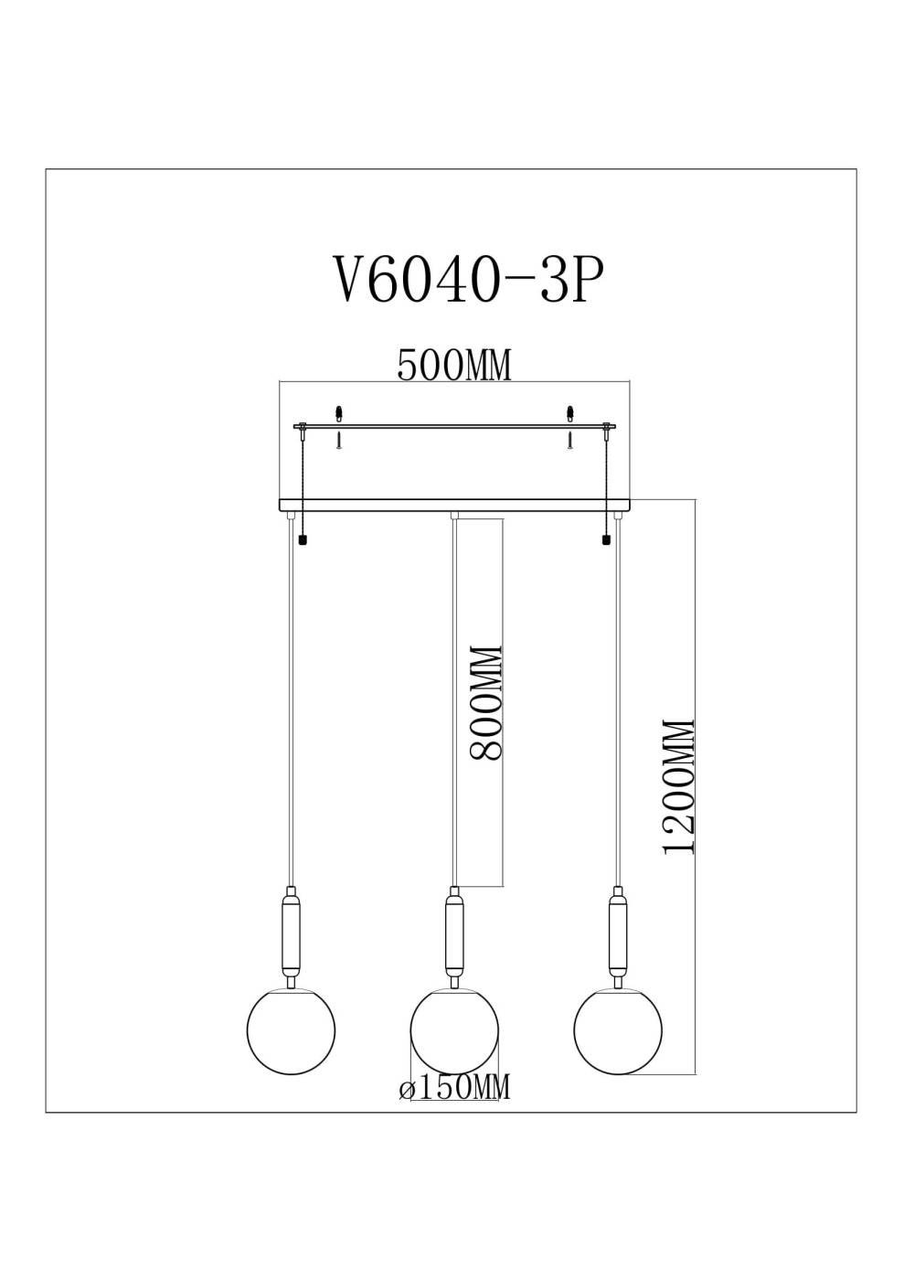 V11565-3P Светильник подвесной Moderli Scrumbel V11565-3P
