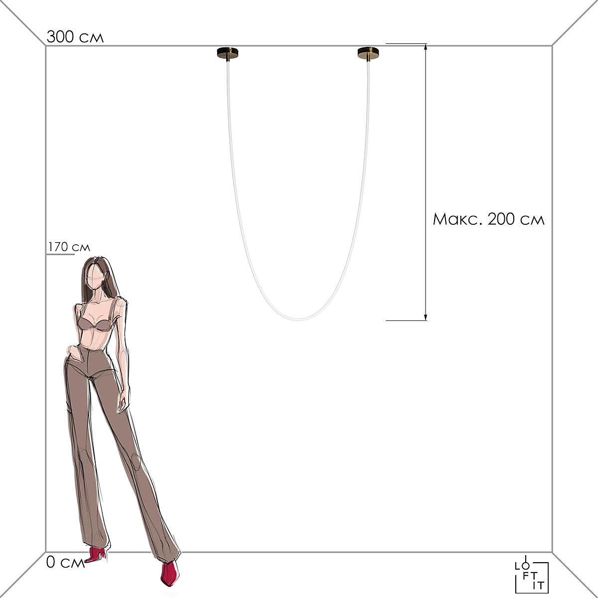 Светильник подвесной Loft It Lori 10230/4000