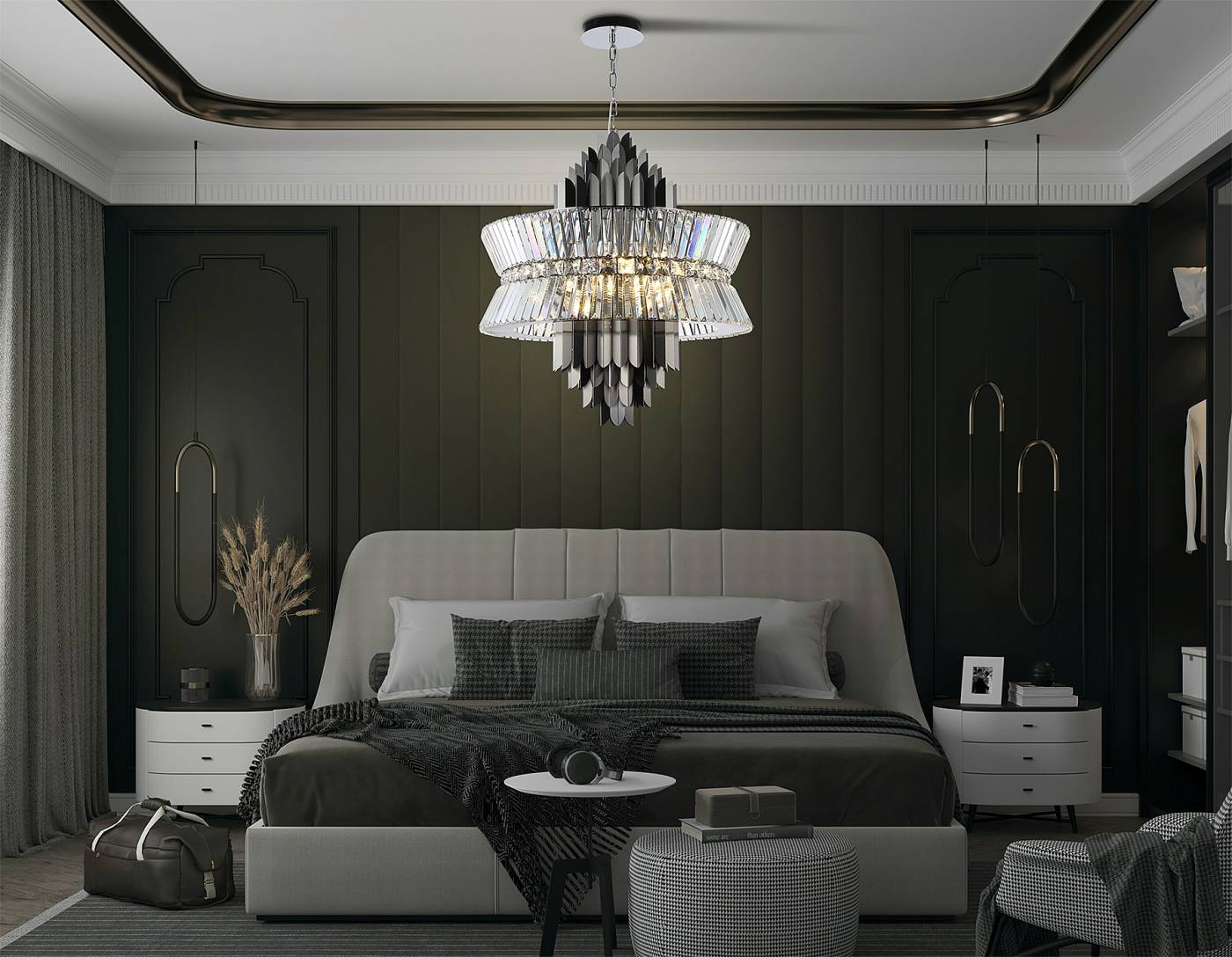 LH41026 Подвесная люстра Ambrella Crystal LH41026