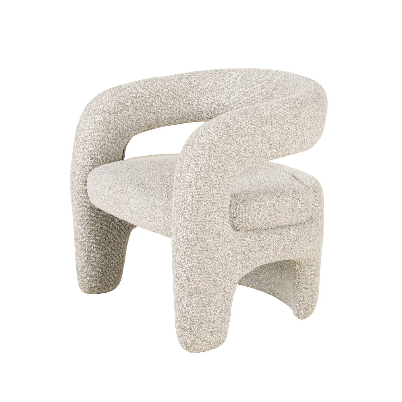 FDC5014 Monet Silver Кресло Stool Group Bones FDC5014 Monet Silver