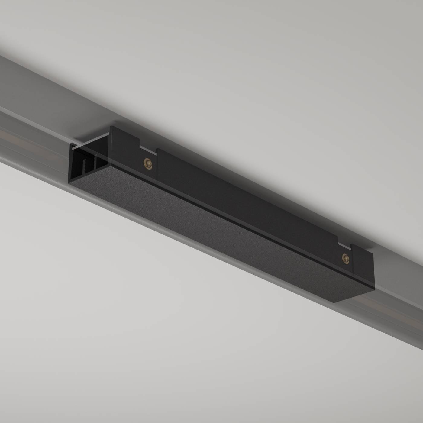 Коннектор питания прямой Maytoni Accessories for tracks Basity TRA172IPC-1B