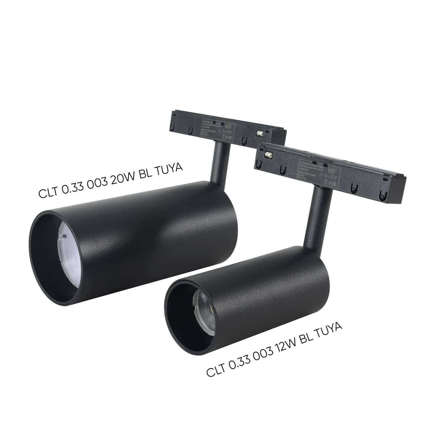 Трековый светильник Crystal Lux Space smart home CLT 0.33 003 12W BL TUYA