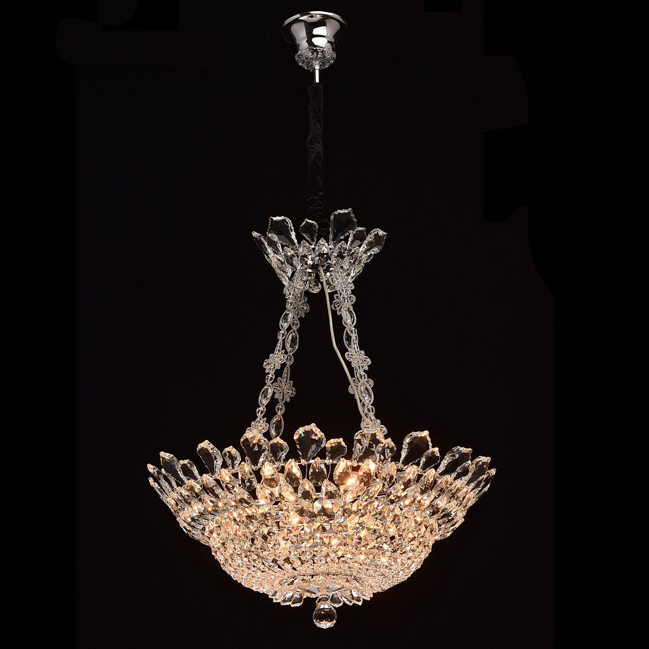 Подвесная хрустальная люстра Патриция MW Light 447010512