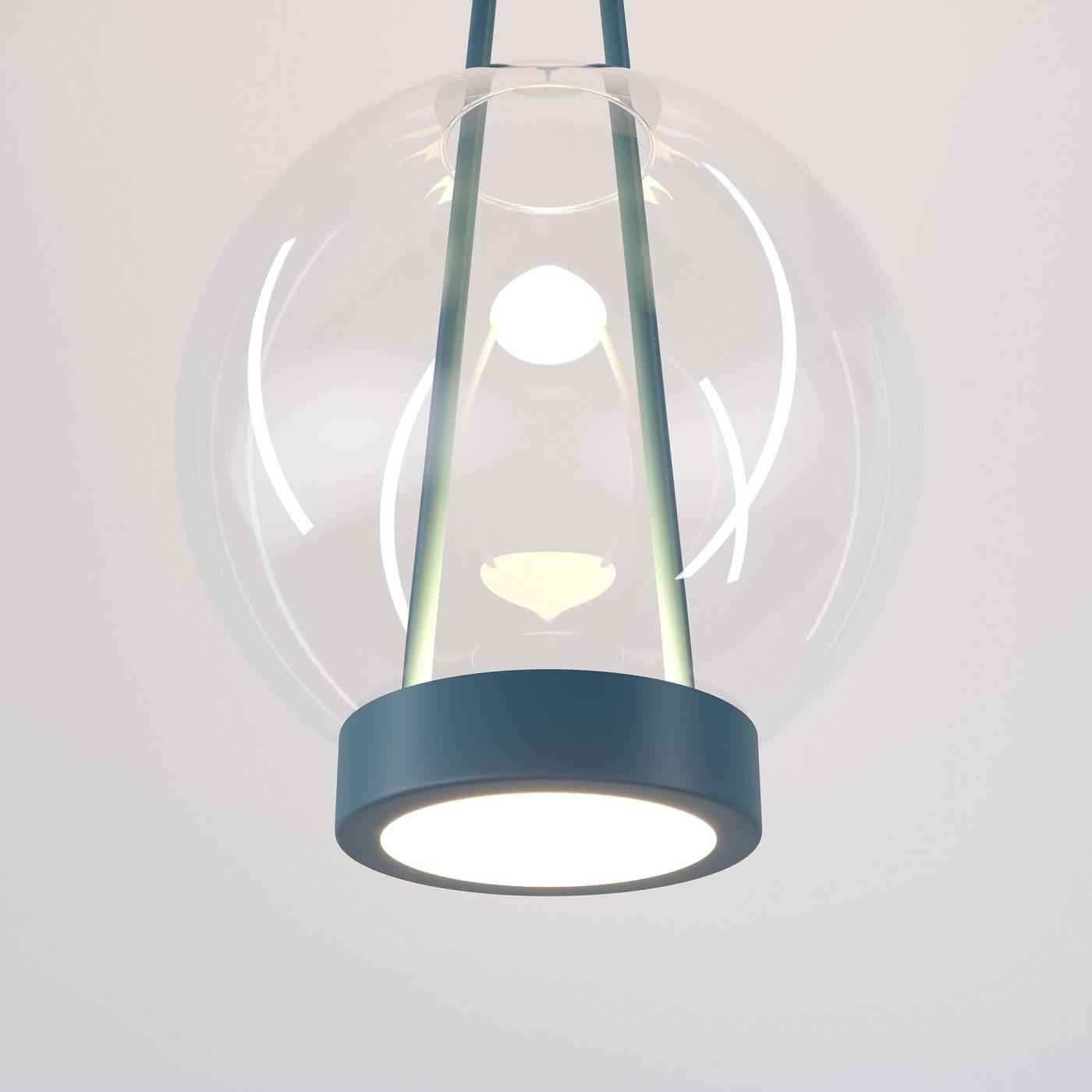 Светильник подвесной Eurosvet Frasco 50267/1 LED синий