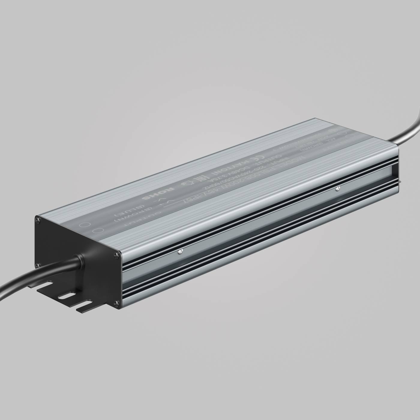 PSI008-200W-48V-IP67 Блок питания Эксилайт / Exilight Voltega PSI008-200W-48V-IP67