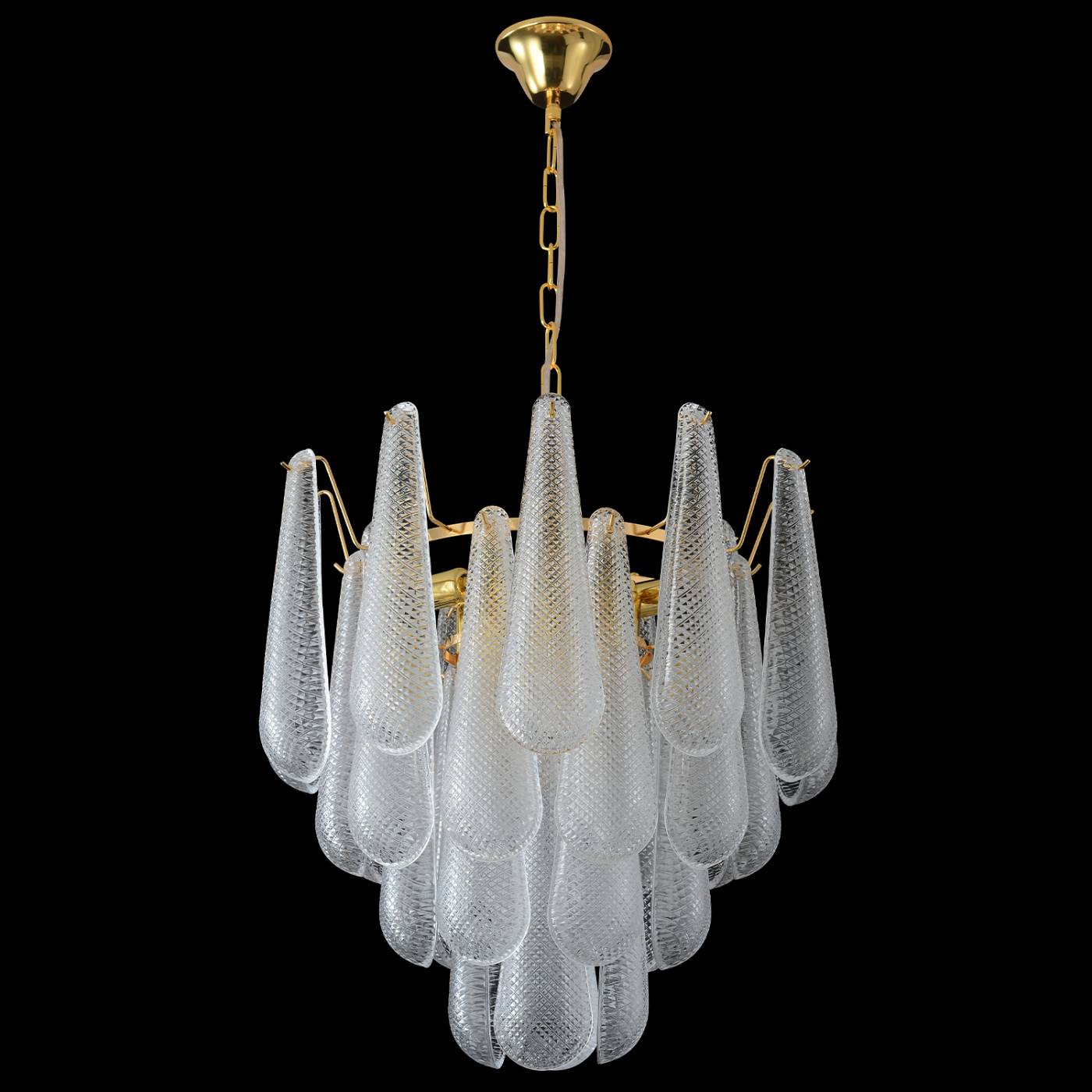 FONTAIN SP8 GOLD Подвесная люстра Crystal Lux Fontain FONTAIN SP8 GOLD