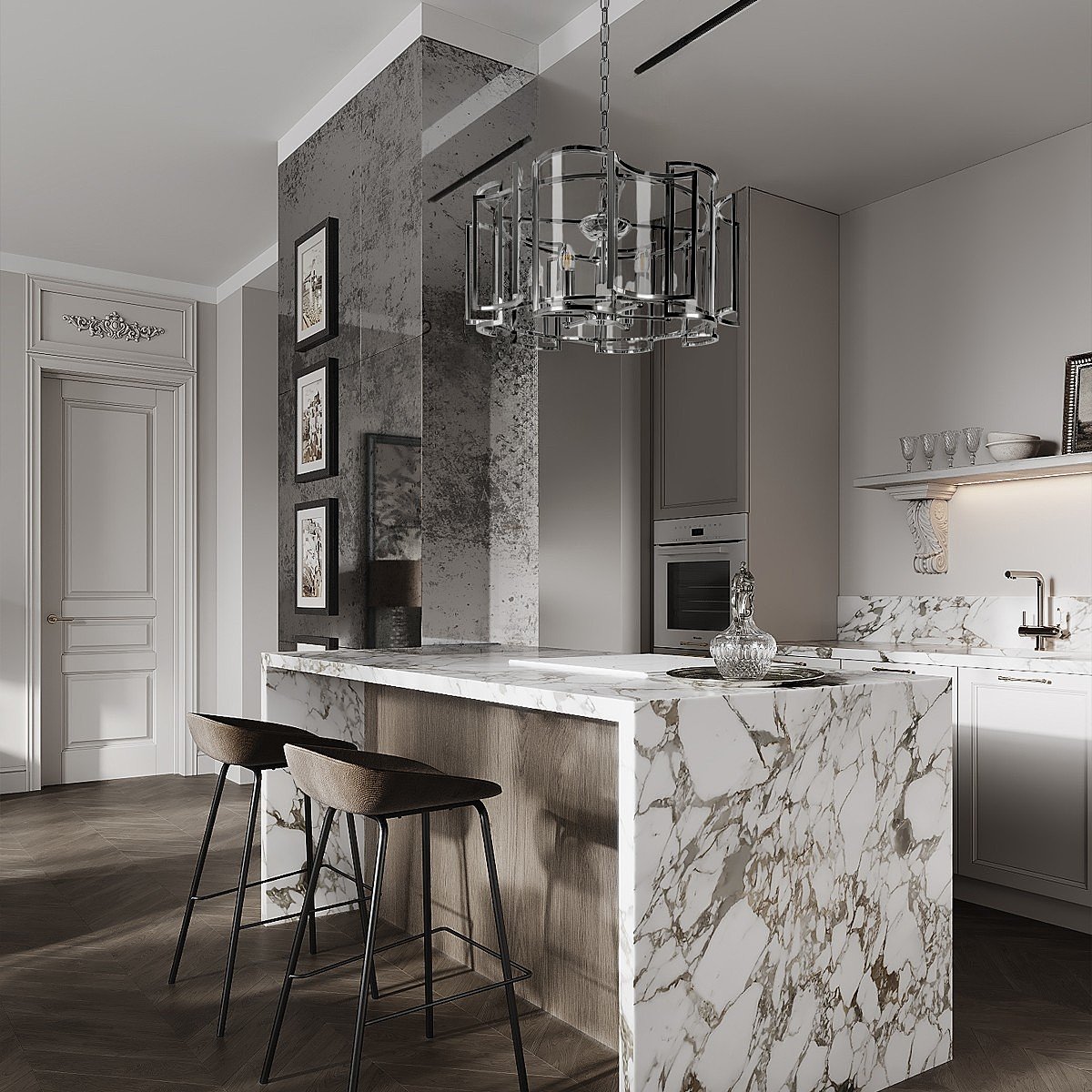 Подвесная люстра Loft It Reflection 10433/8