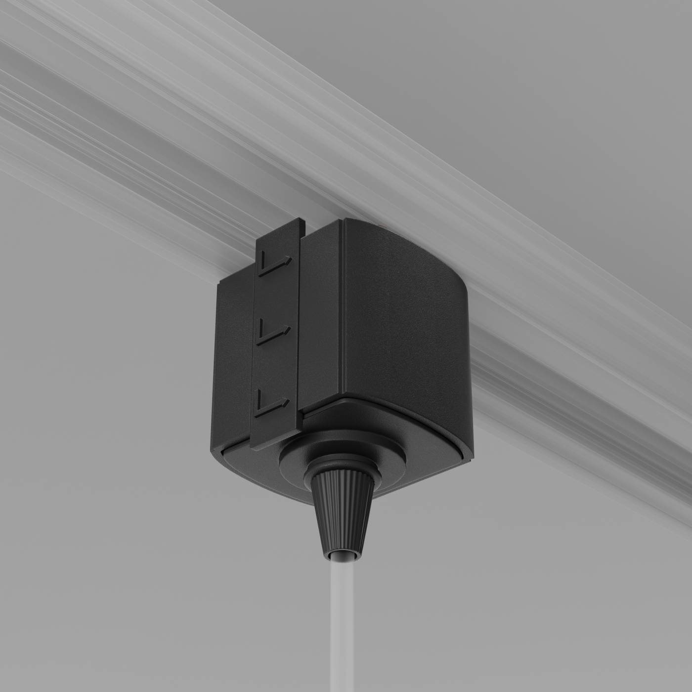 TRA010-1-A-B Коннектор для трека Maytoni Accessories for tracks Unity TRA010-1-A-B