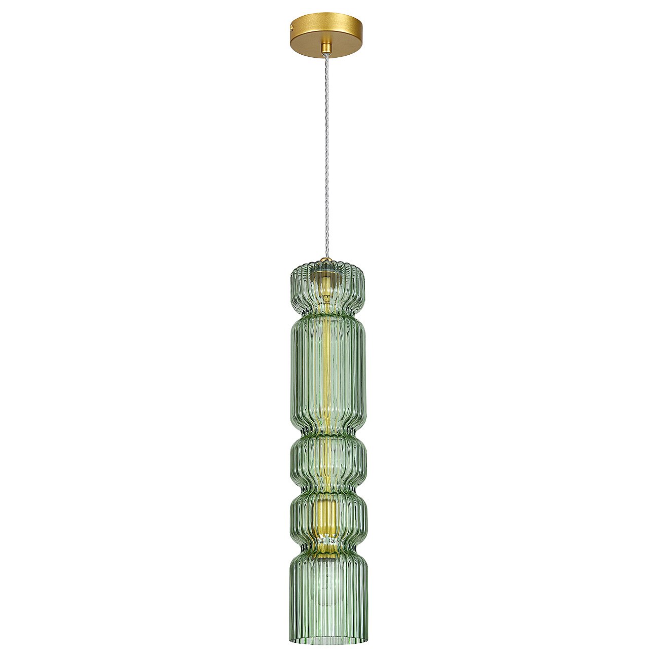Светильник подвесной Indigo Grazia 11070/1P Green V000429