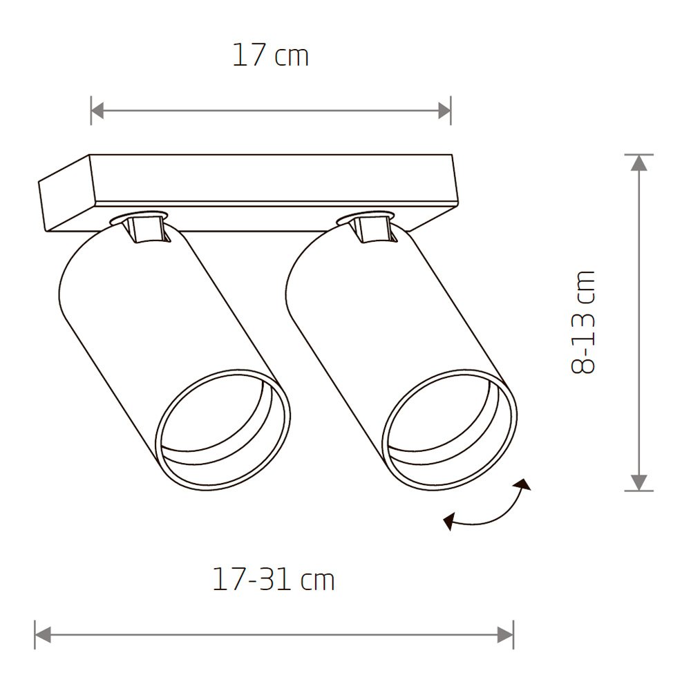 Светильник спот Nowodvorski Mono 7841