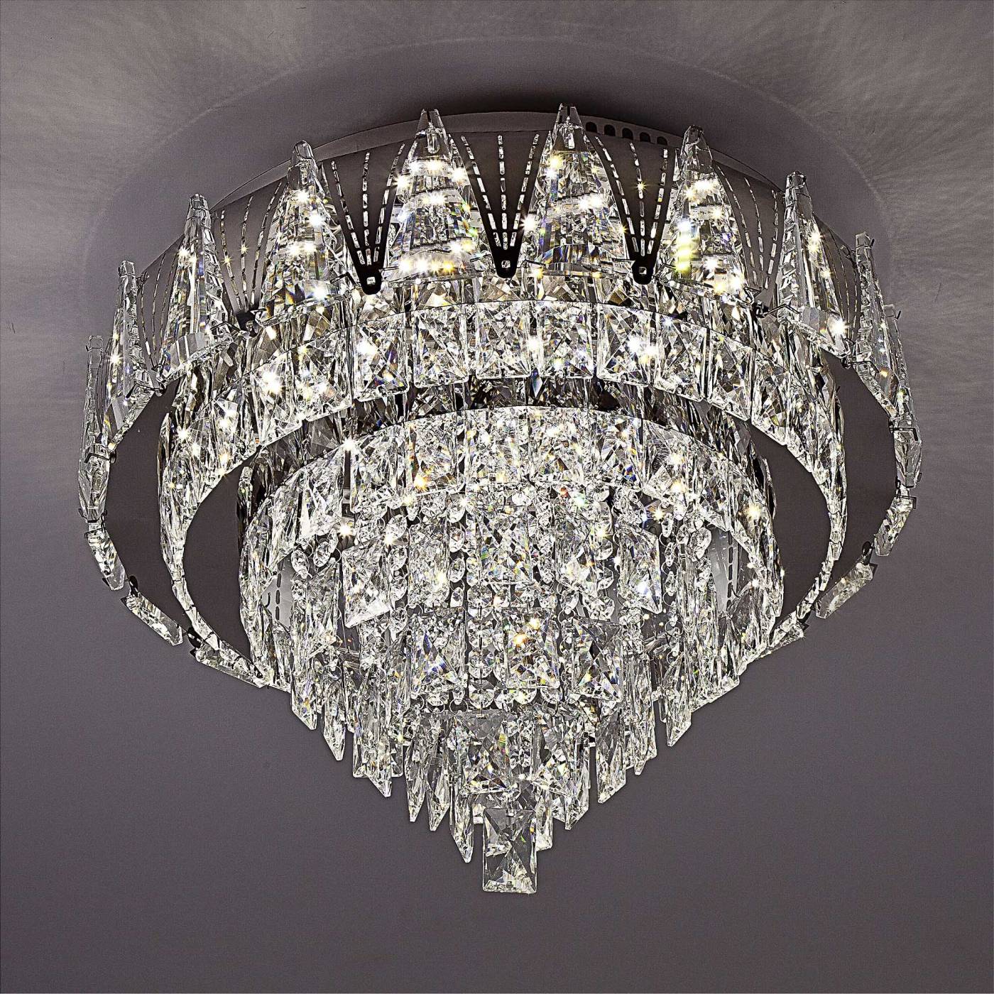 L9437-500 CR с УД Потолочная люстра L LED4U L9437-500 CR с УД