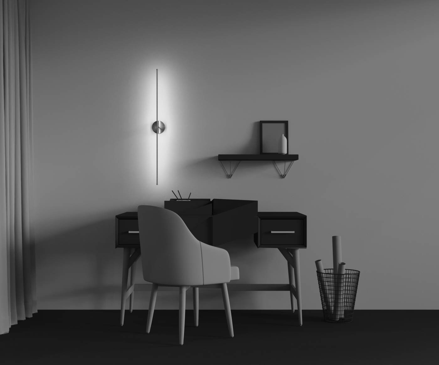 Настенный светильник Maytoni Elegant C084WL-L12BS2.7K
