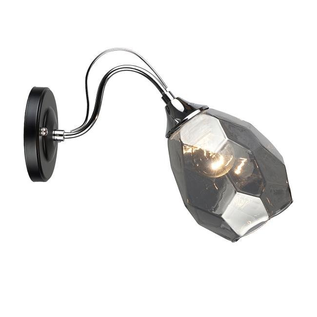 MD.4209-1-W CH+BK Настенное бра IMEX MD.4209-1-W CH+BK